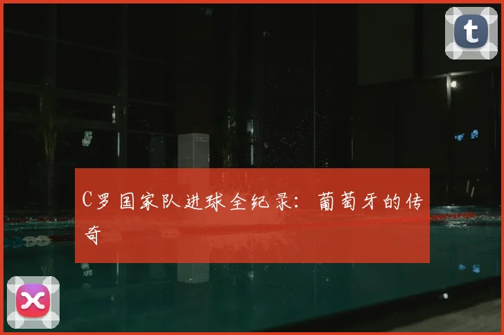 C罗国家队进球全纪录：葡萄牙的传奇