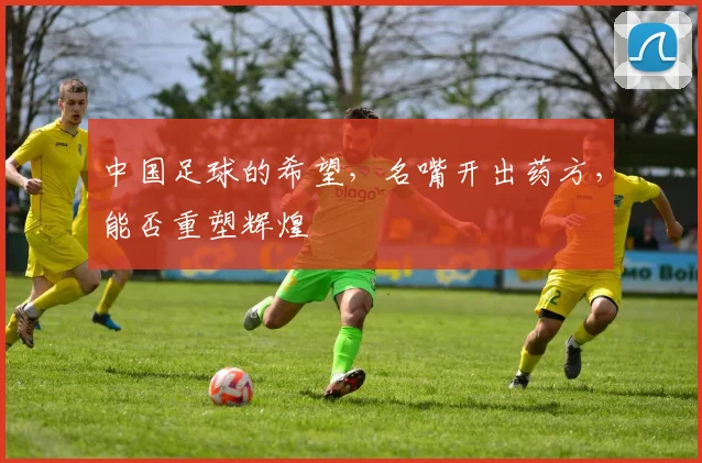 中国足球的希望，名嘴开出药方，能否重塑辉煌